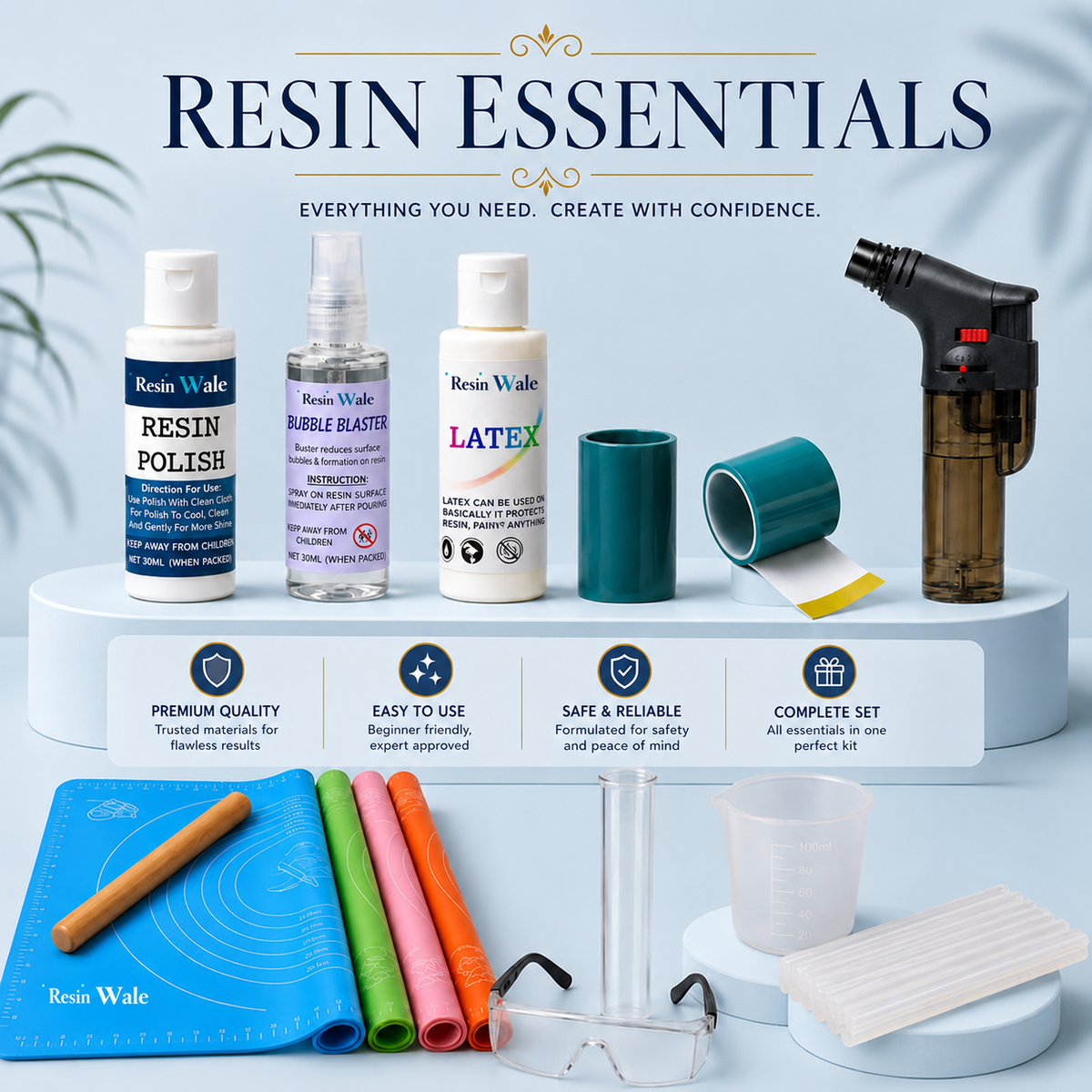 resin essentials materials for resin art projects — Resin Wale