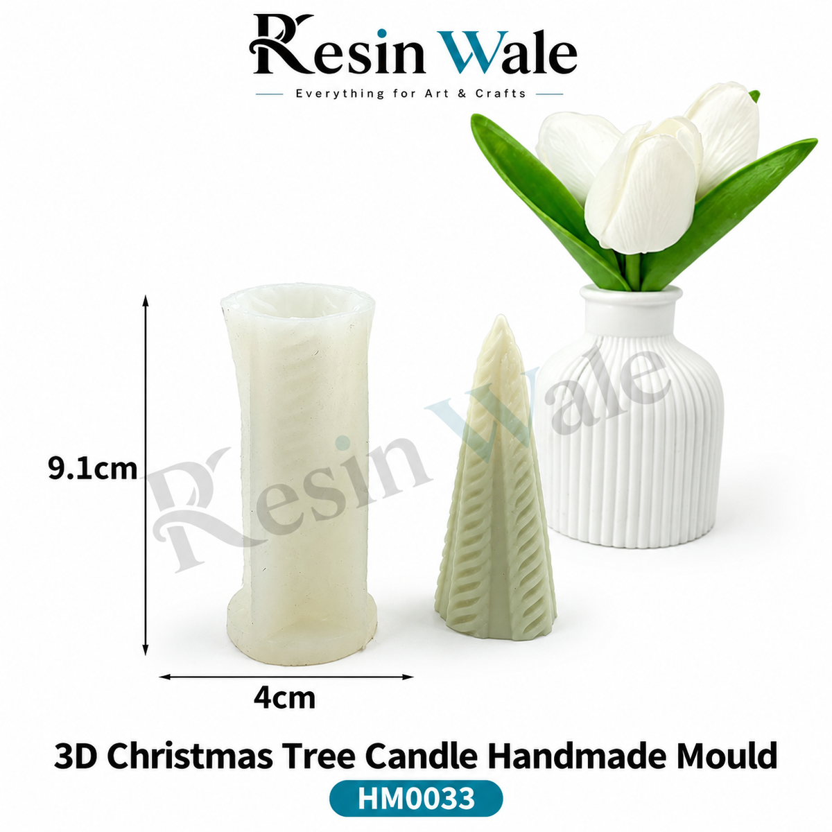 Resin Wale Christmas aur sculptural designs