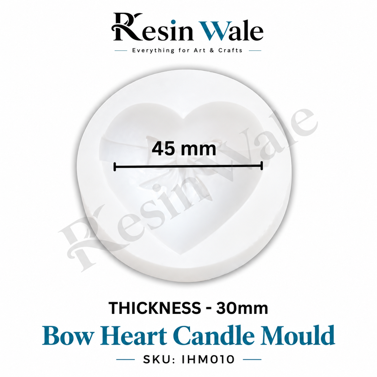 Resin Wale Heart, Teddy aur gifting designs