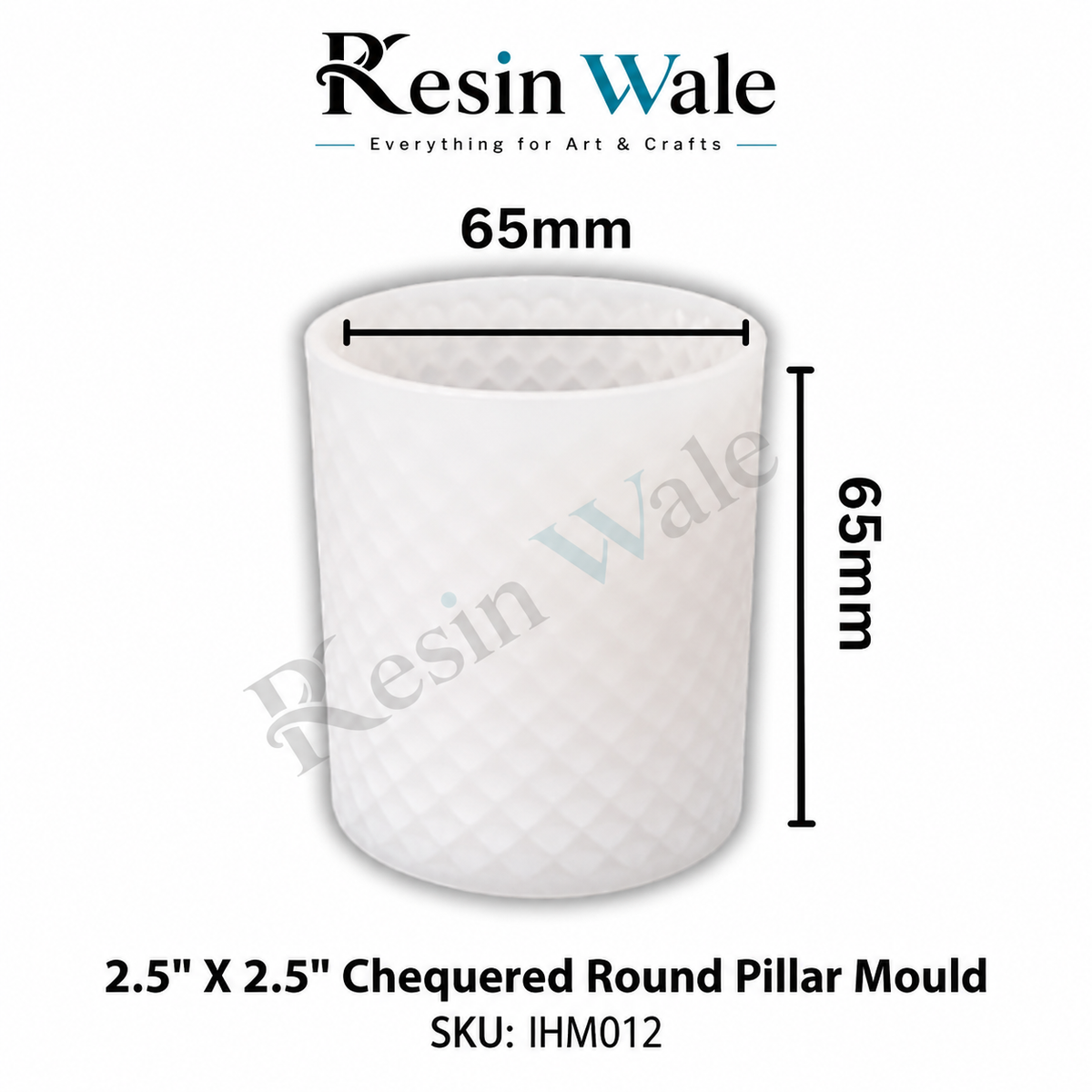 Resin Wale Spiral, Ribbed, Bubble, Pillar, Shell