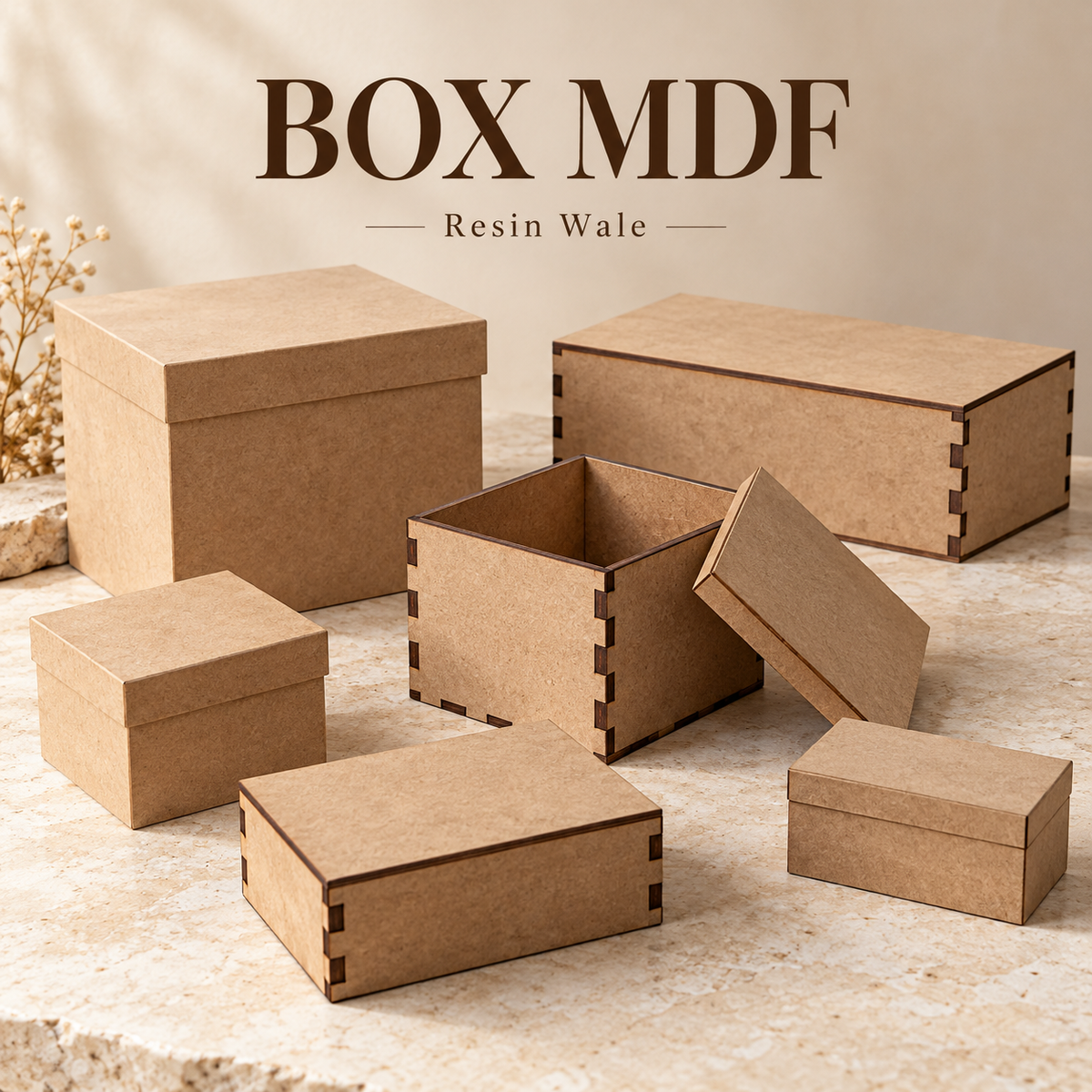 Resin Wale BOX MDF