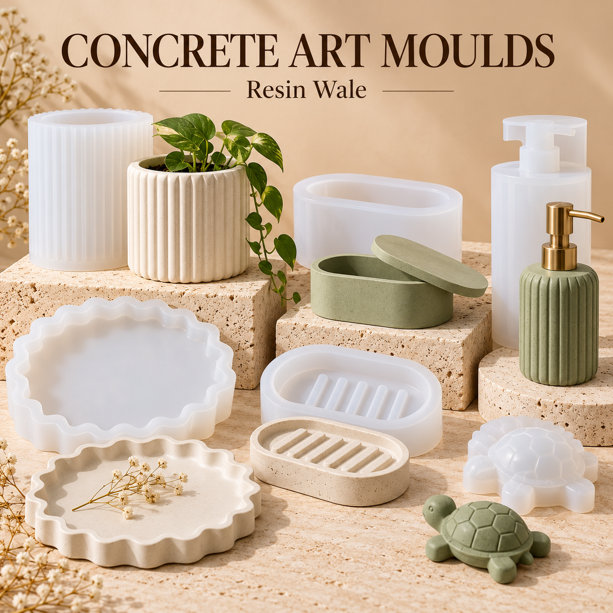 Concrete Art Moulds – Resin Wale