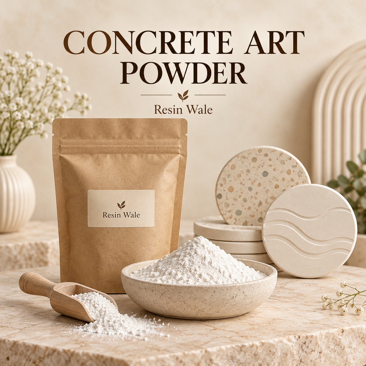 Resin Wale Concrete Art Powder