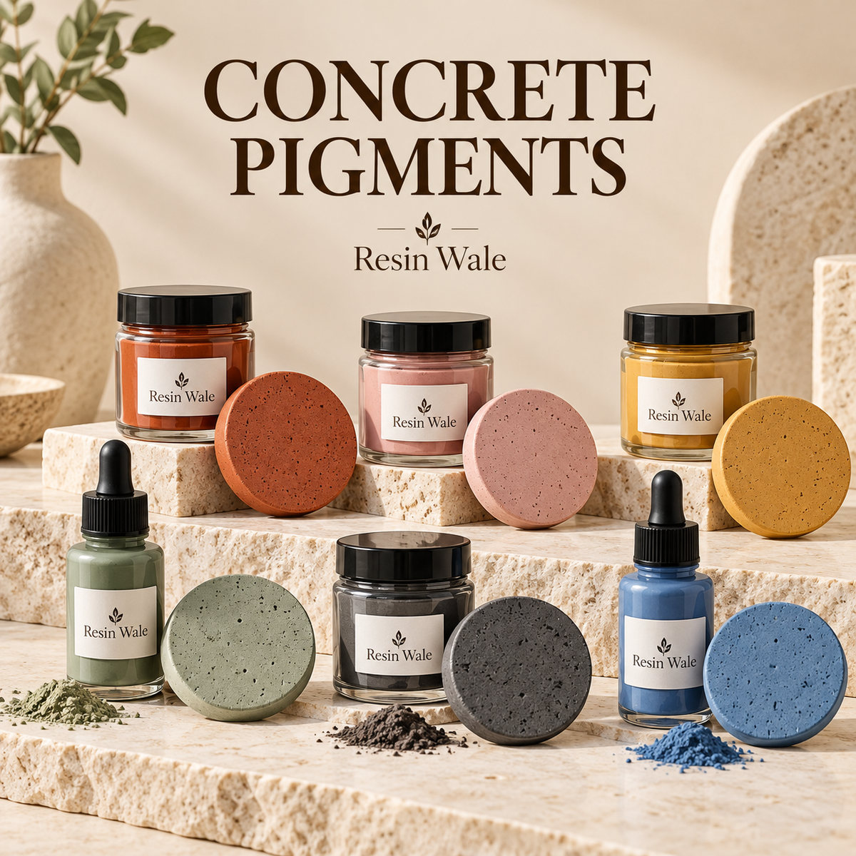 Resin Wale Concrete Pigments