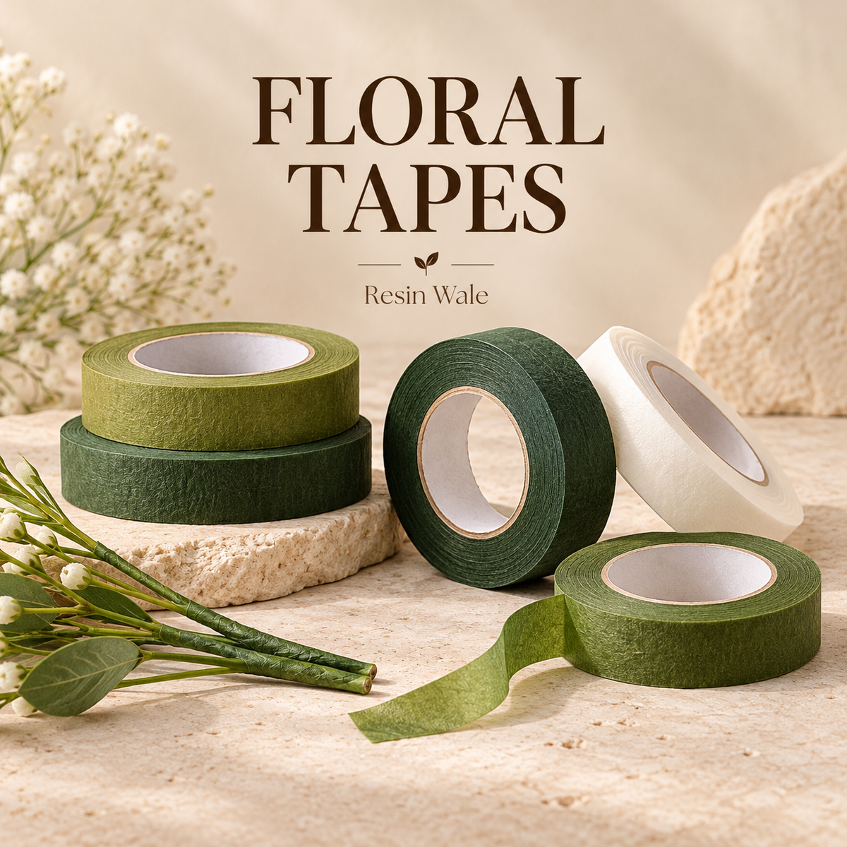 Resin Wale Floral tapes
