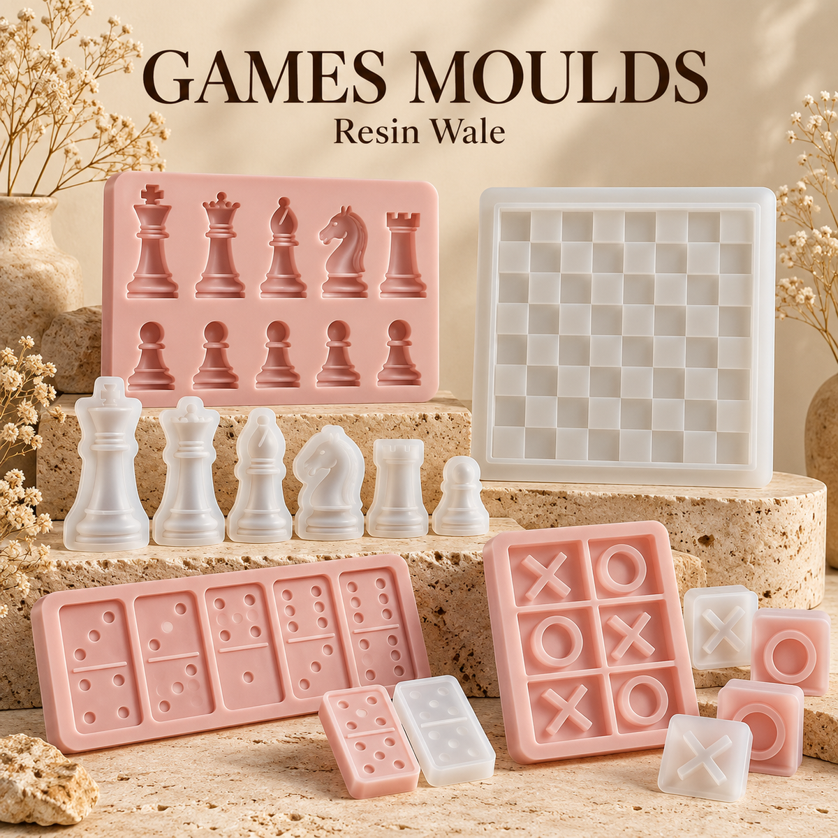 Resin Wale Games Moulds