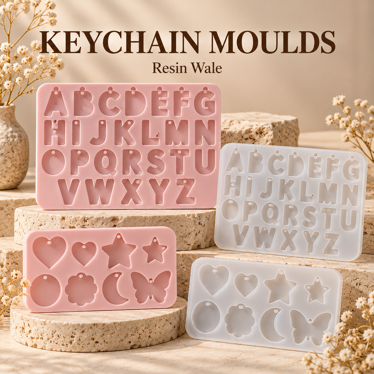 Resin Wale Keychain Moulds