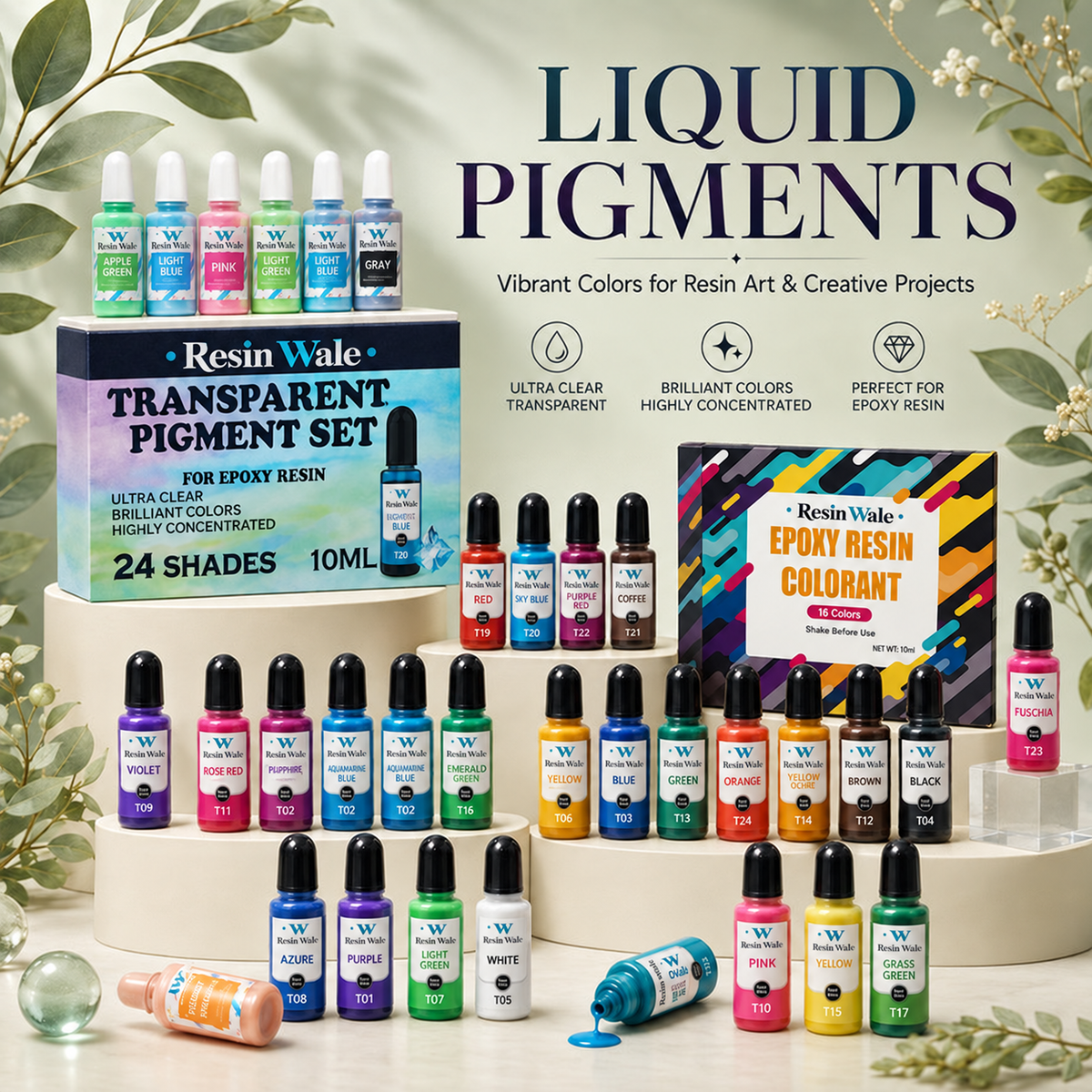 Resin Wale Liquid Pigments