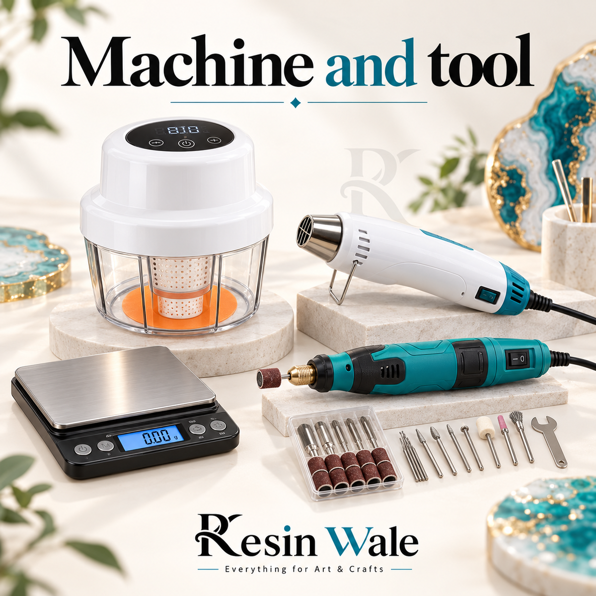 Resin Wale Machine and tool collection cover