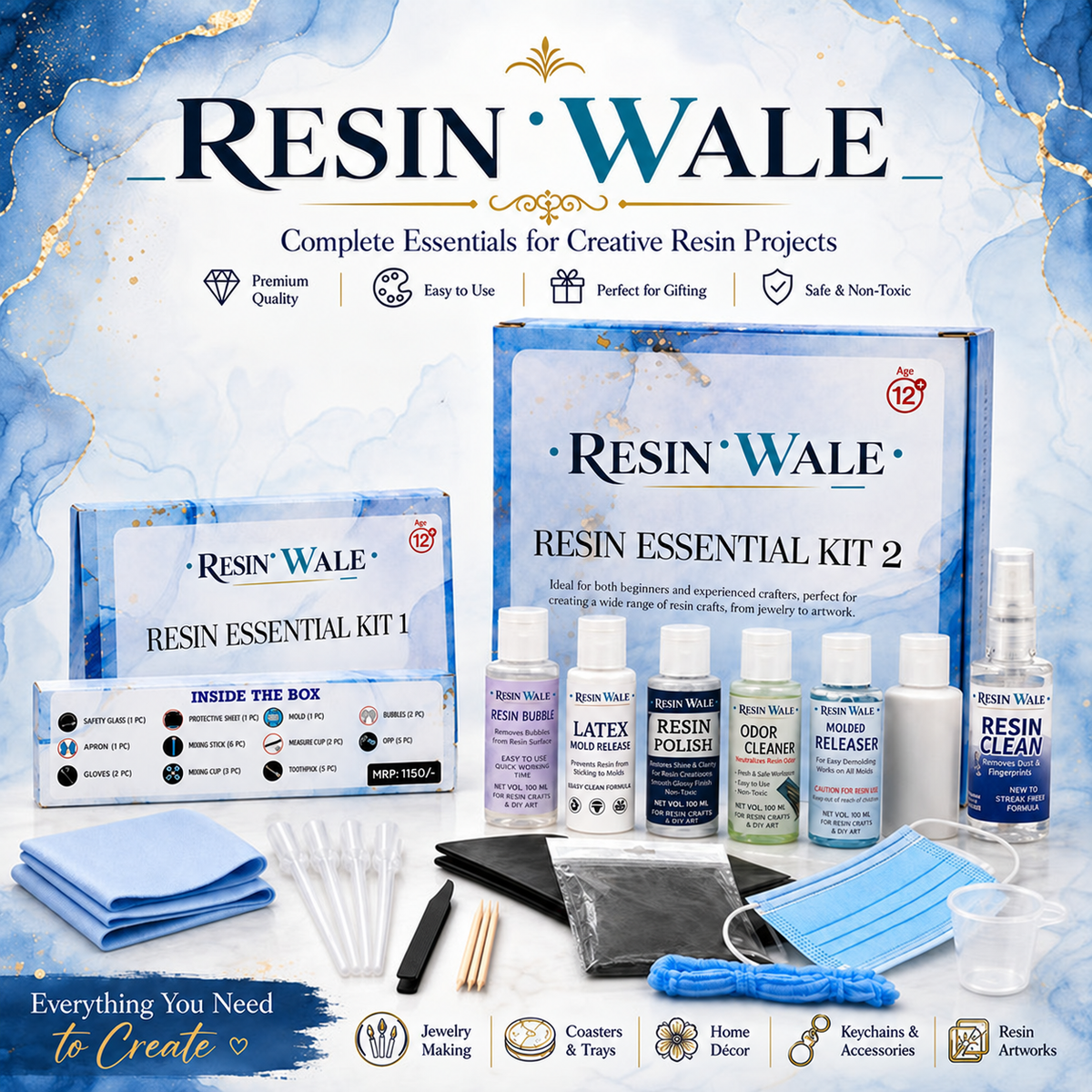 Resin Wale Resin Art Kit