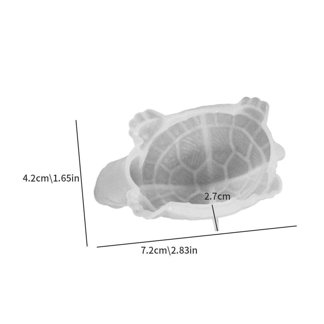 3D Turtle Silicon Mould