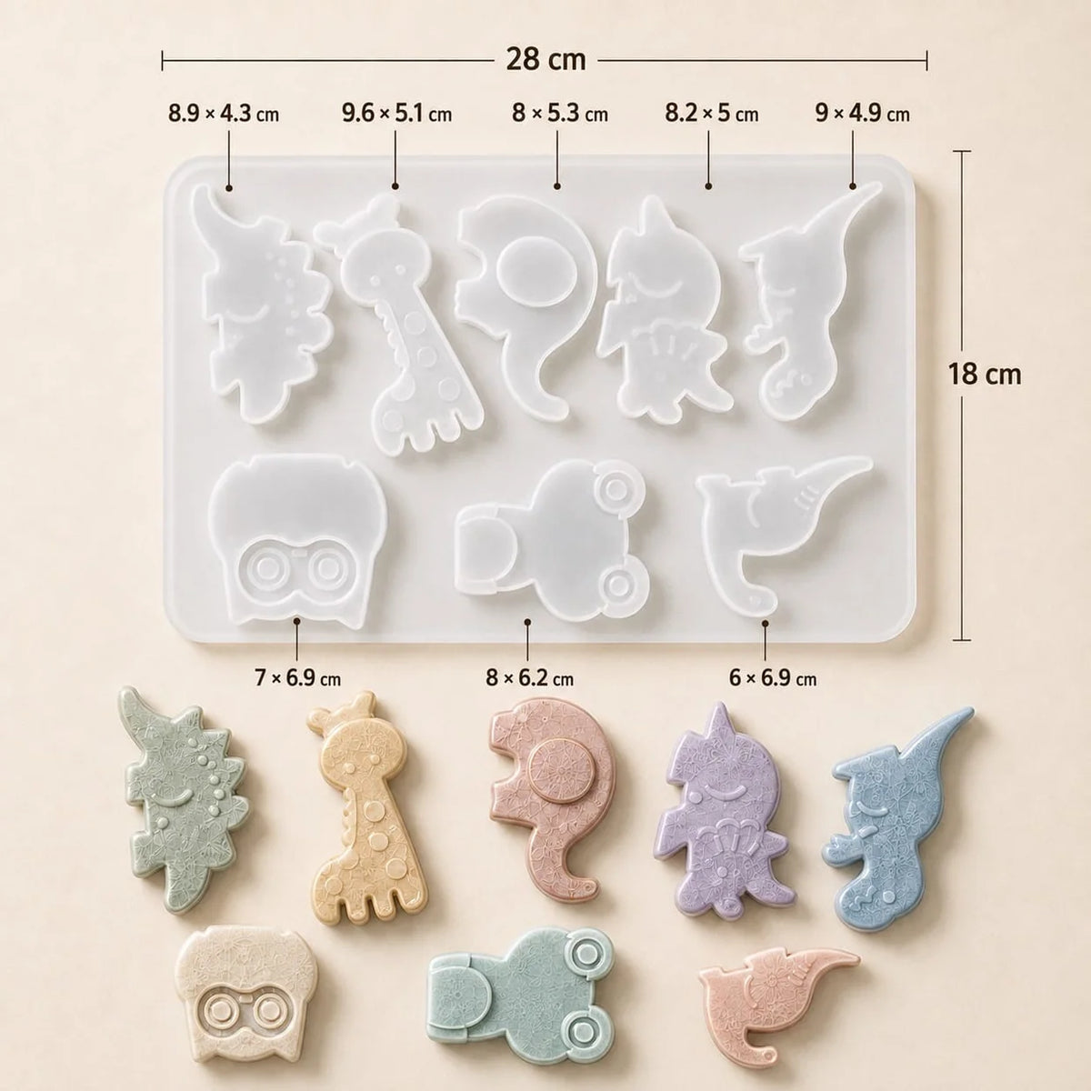 DIY Animal Silicon Mould