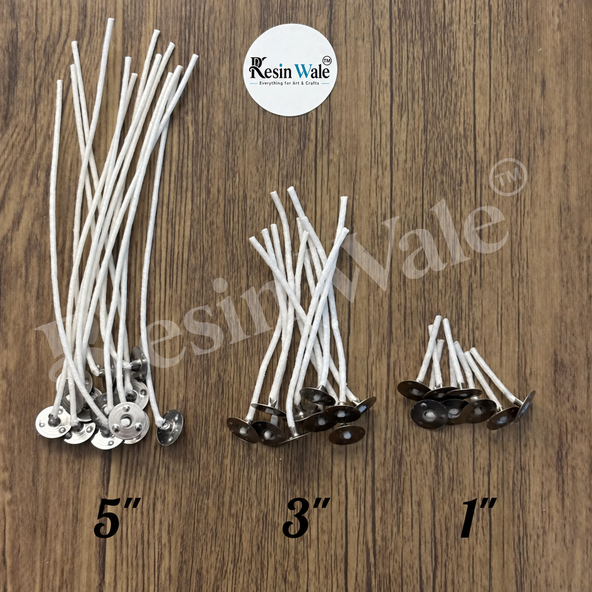 Candle Wicks - Cotton Pre-Waxed