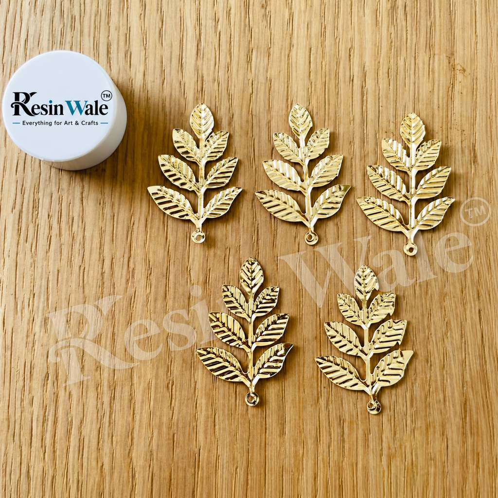 Metal Leaf Charm (A)