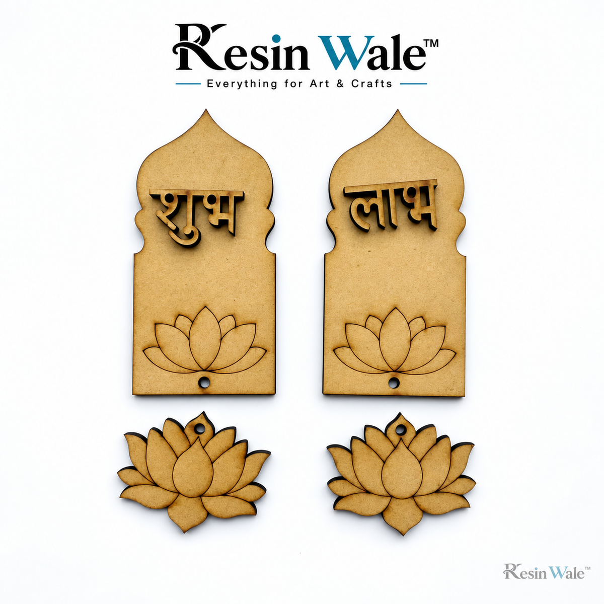 Diwali Shubh Labh Hanging Mdf Cutout B