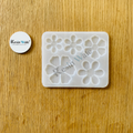 5 cavity Flower Mould - RW