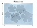5 Cavity 3D Flower Mould