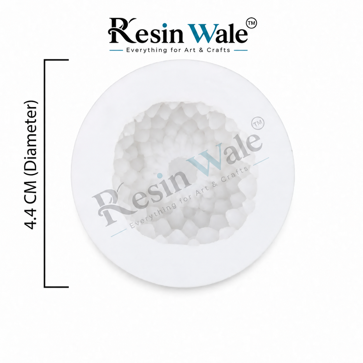 3D Dahlia Shape Flower Silicone Candle Mould