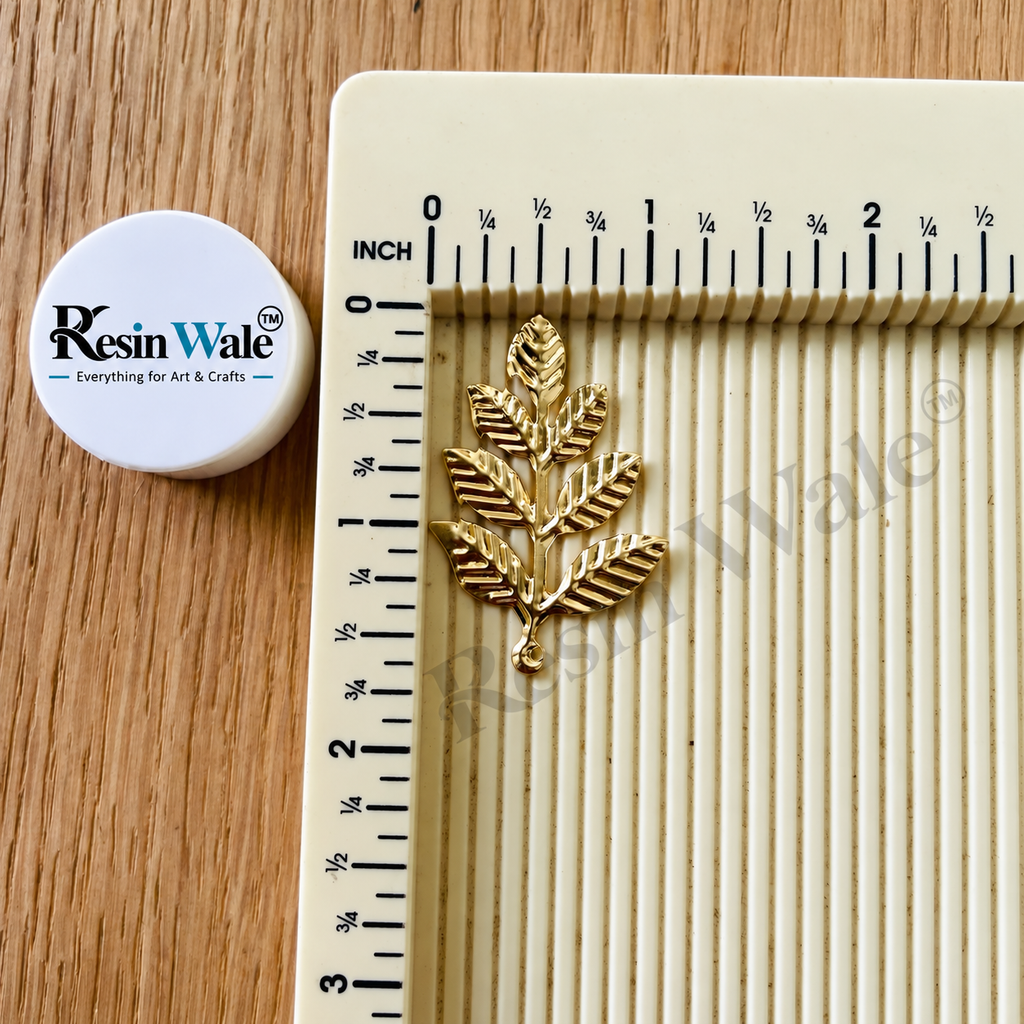 Metal Leaf Charm (A)