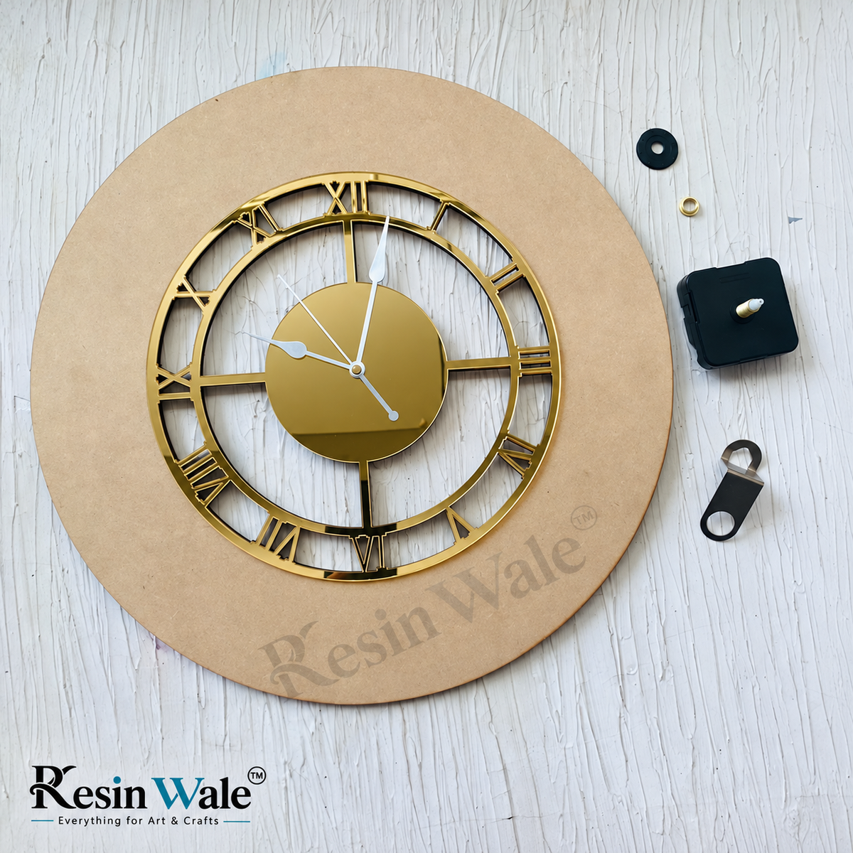 14" Clock Set With Ring cutout