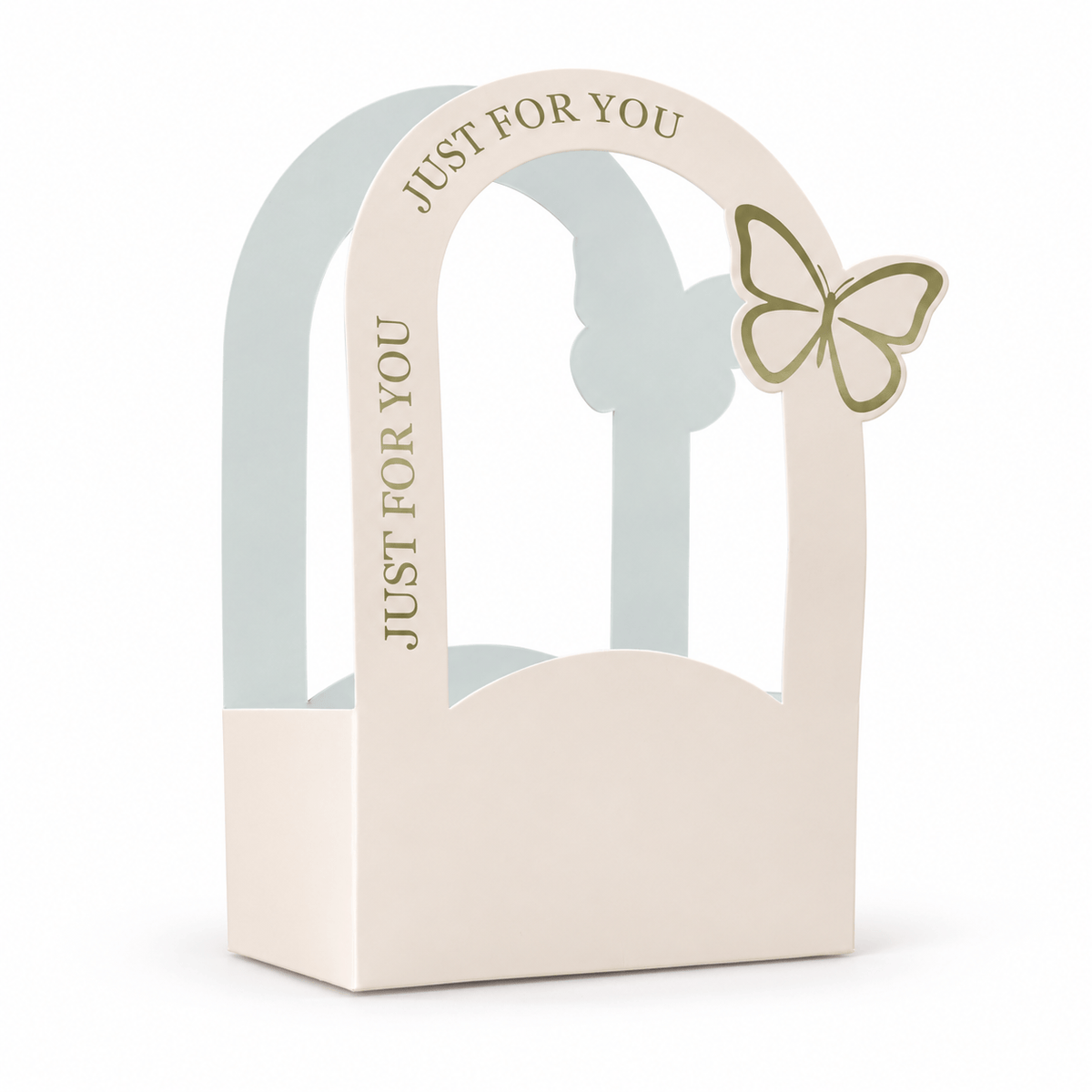 Premium ButterFly Box – Cream