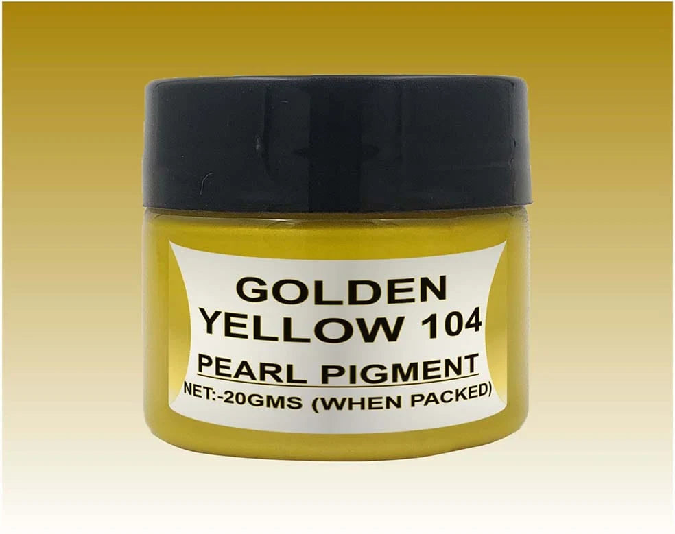 Golden Yellow Pearl Paste Pigment