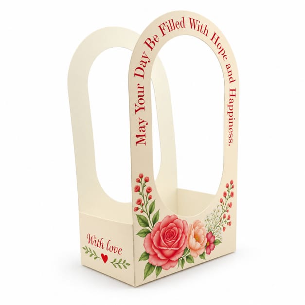 Premium Flower Gift Box – Rose Floral
