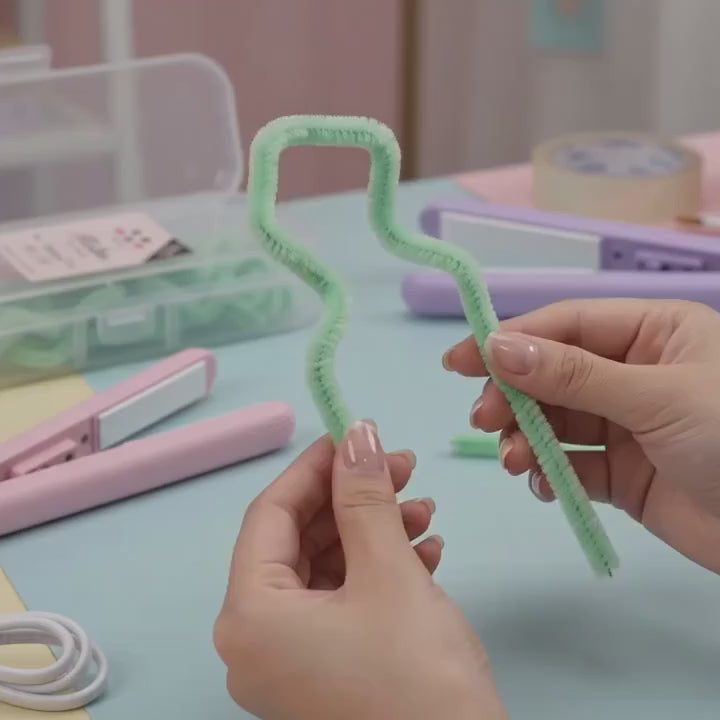 Portable Mini Hair Straightener - For Pipe Cleaner