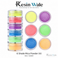 Resin Wale 6 Shade Mica Powder (A) SKU 123001
