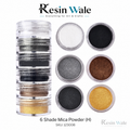 Resin Wale 6 Shade Mica Powder (H) SKU 123008