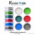 Resin Wale 6 Shade Mica Powder (T) SKU 123040