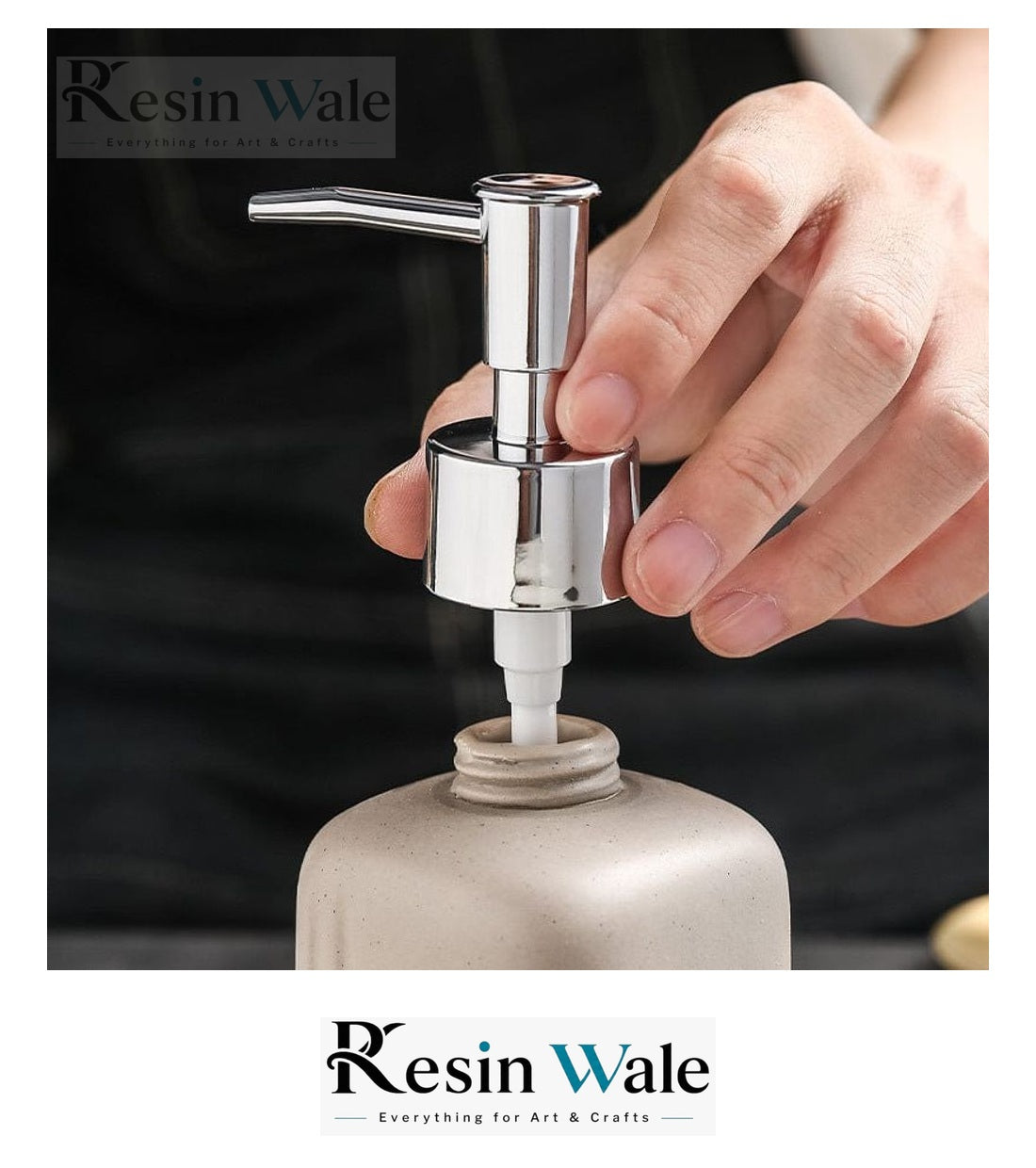 Liquid Soap Dispenser Pump — Resin Wale
