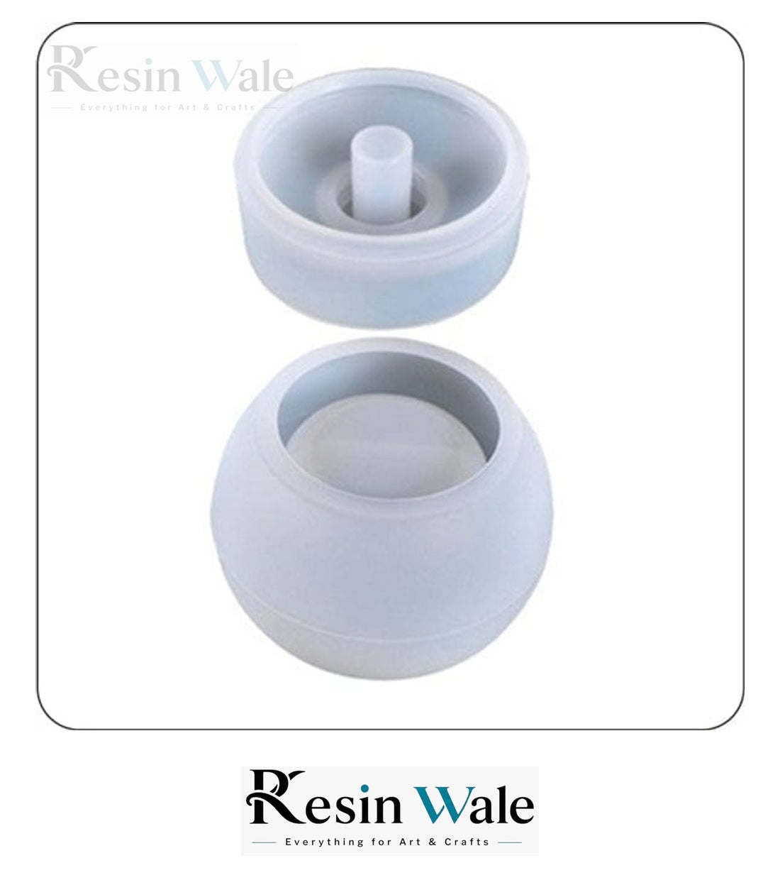 Round Soap Dispenser Mould — Resin Wale