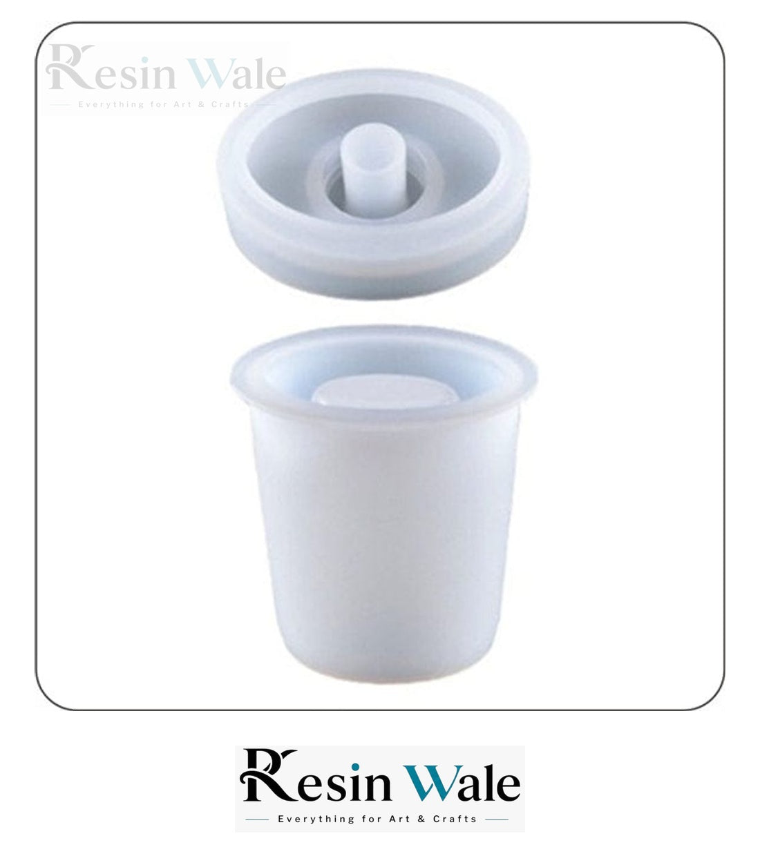 Oval Liquid Soap Dispenser Mould — Resin Wale