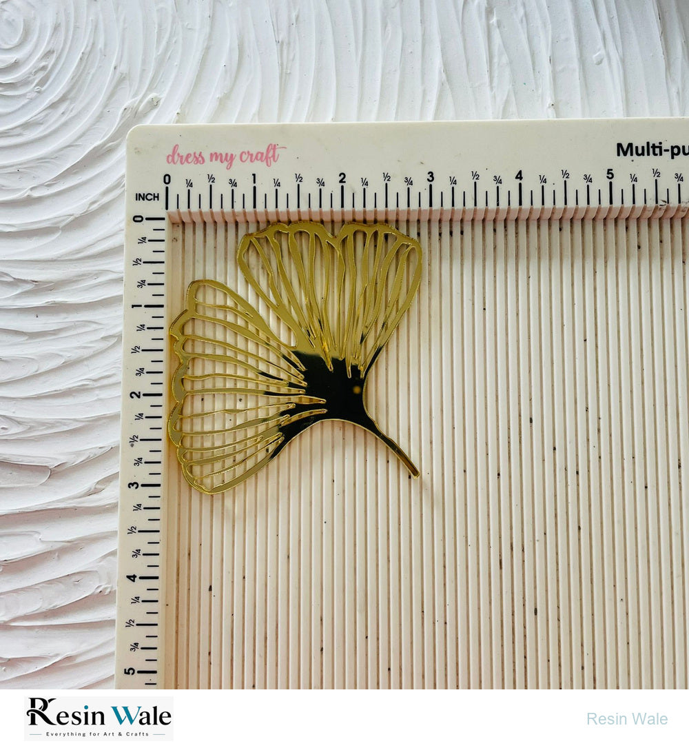Acrylic Ginkgo Leafs (2 pcs) - Resin Wale