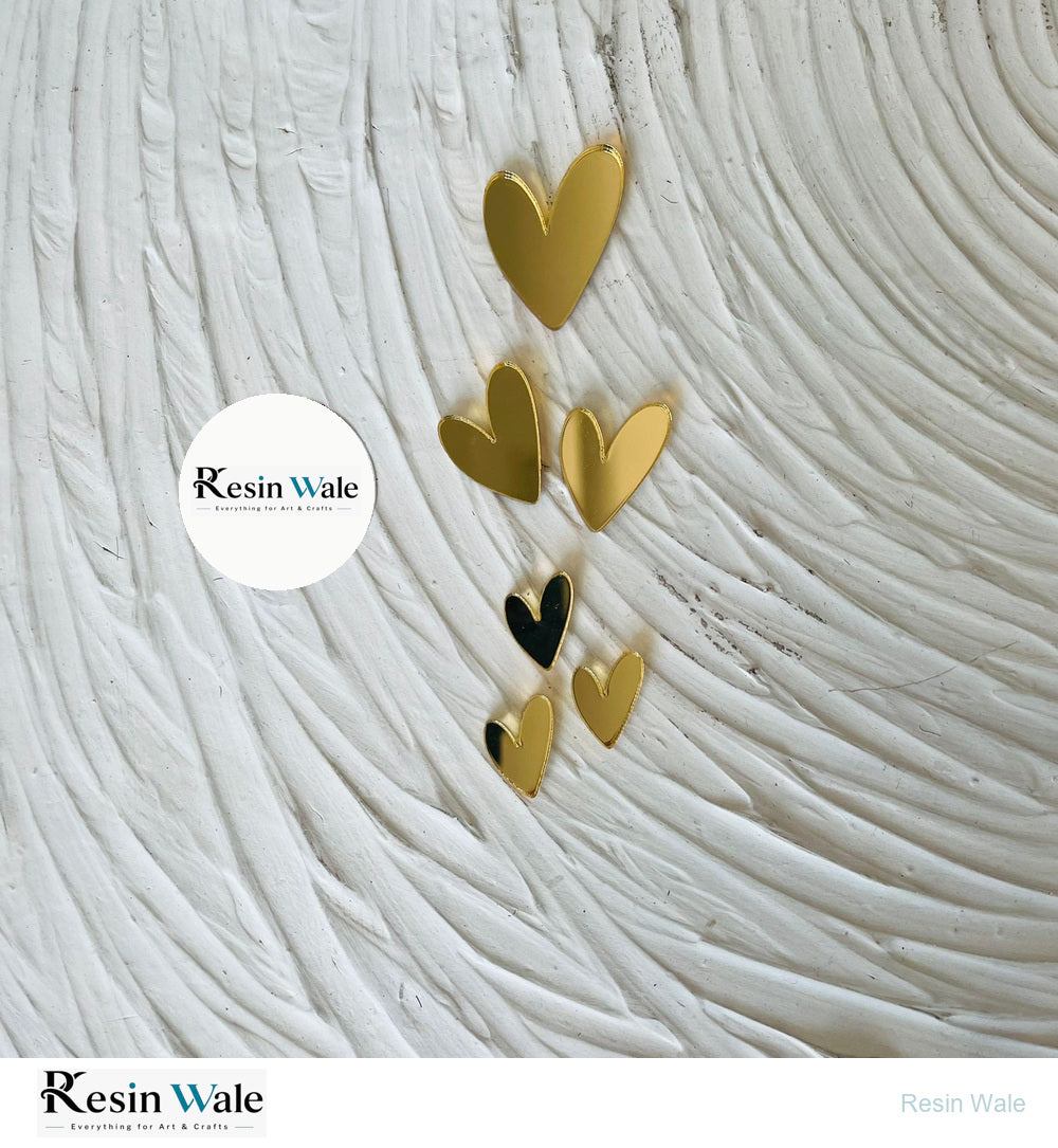 Acrylic Heart (A) - Resin Wale
