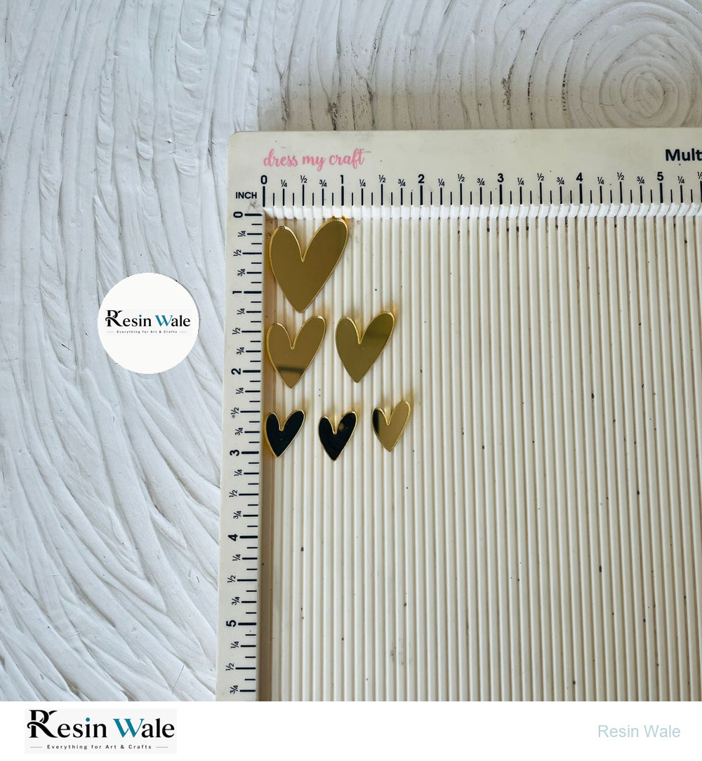 Acrylic Heart (A) - Resin Wale
