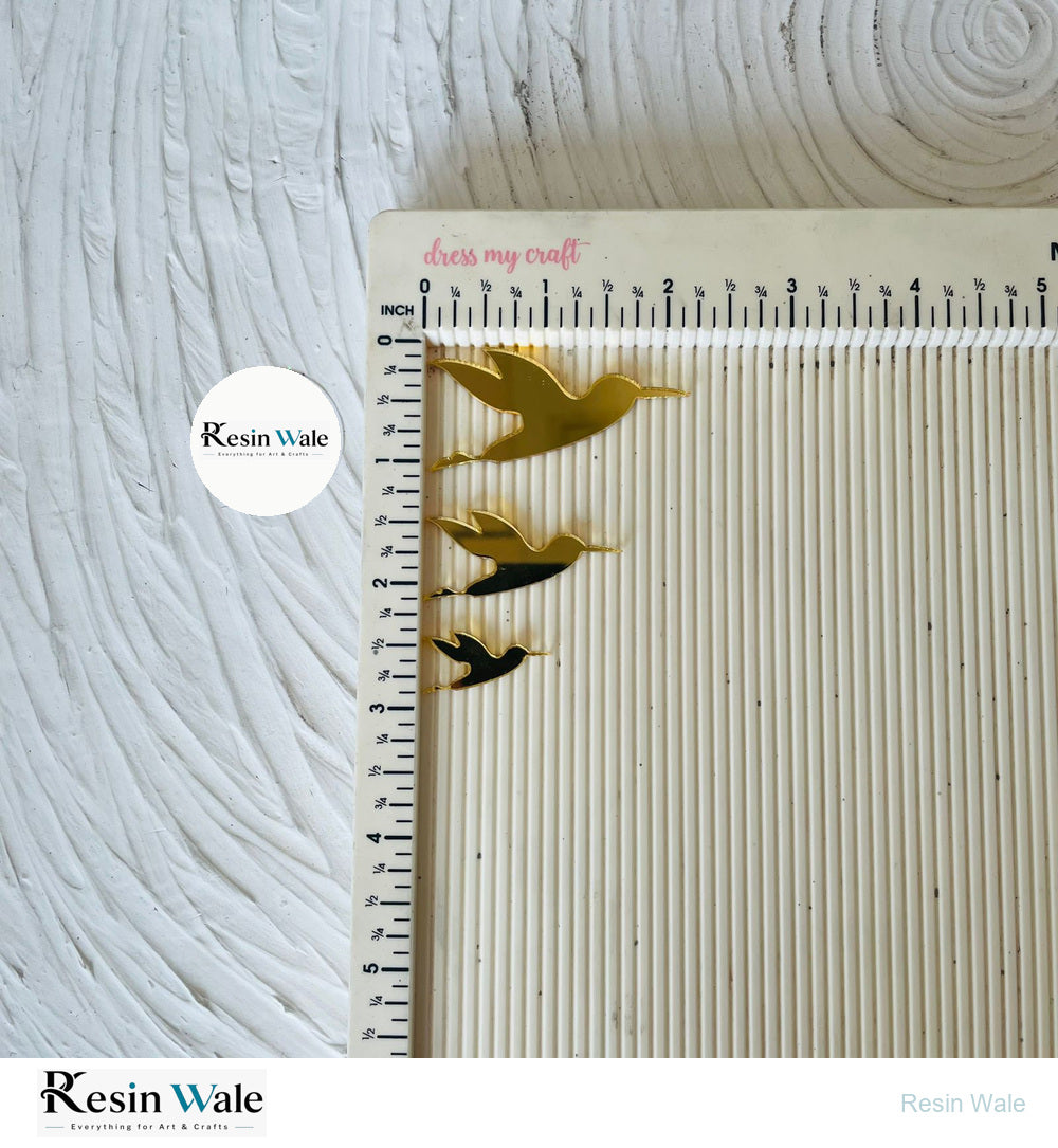 Acrylic Birds - Resin Wale