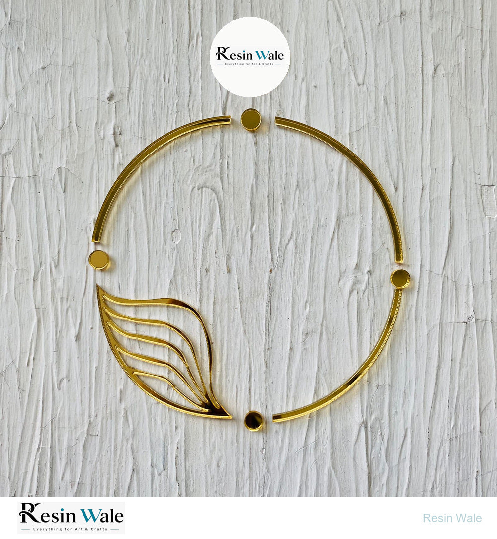 Acrylic Cutout - Abstract Ring - Resin Wale
