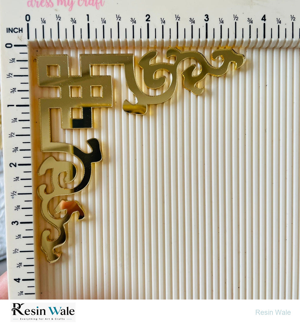 Acrylic Cutout - Corner (B) - Resin Wale