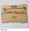 Custom Acrylic Cutout One Line - Gold - Resin Wale
