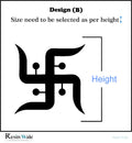 Custom Acrylic - Swastik Logo - Resin Wale