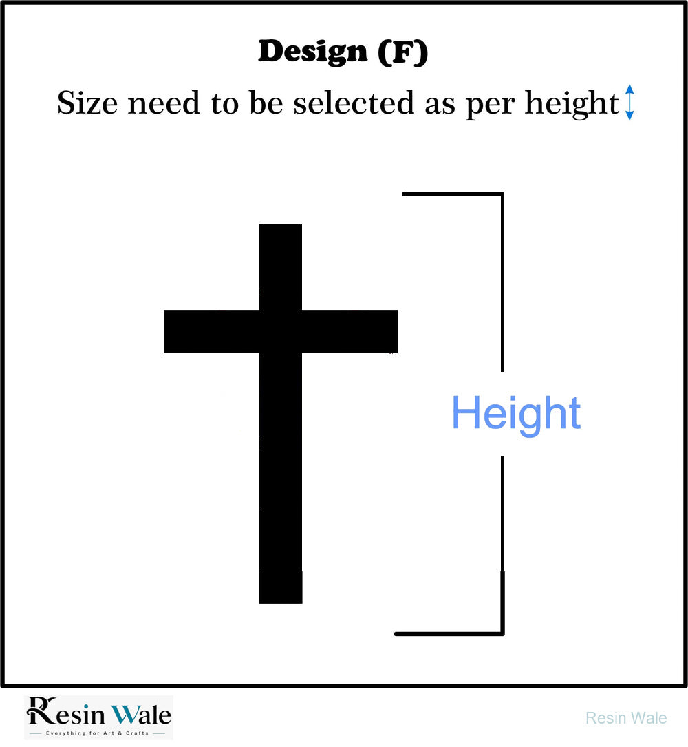 Custom Acrylic -  Christian Cross Logo - Resin Wale