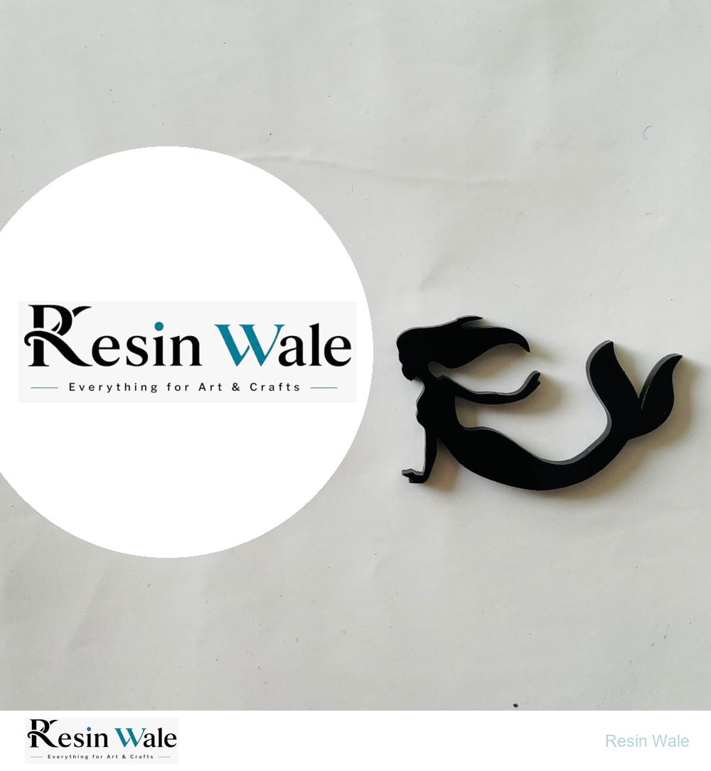 Acrylic Mermaid - Resin Wale