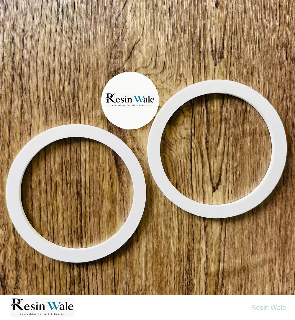 White Acrylic Frames (2 Pcs) - Resin Wale