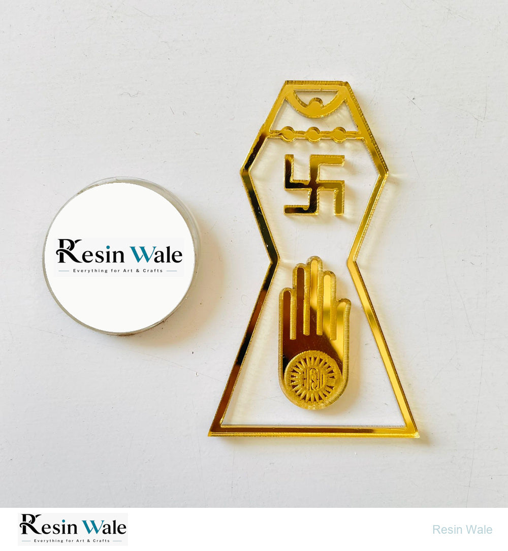 Custom Acrylic - Jain Logo (B) - Resin Wale