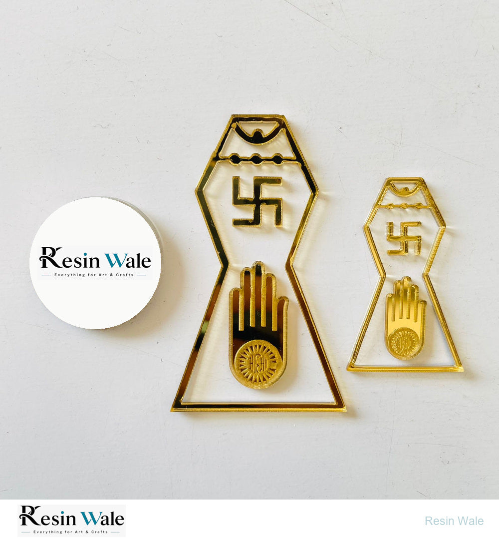 Custom Acrylic - Jain Logo (B) - Resin Wale