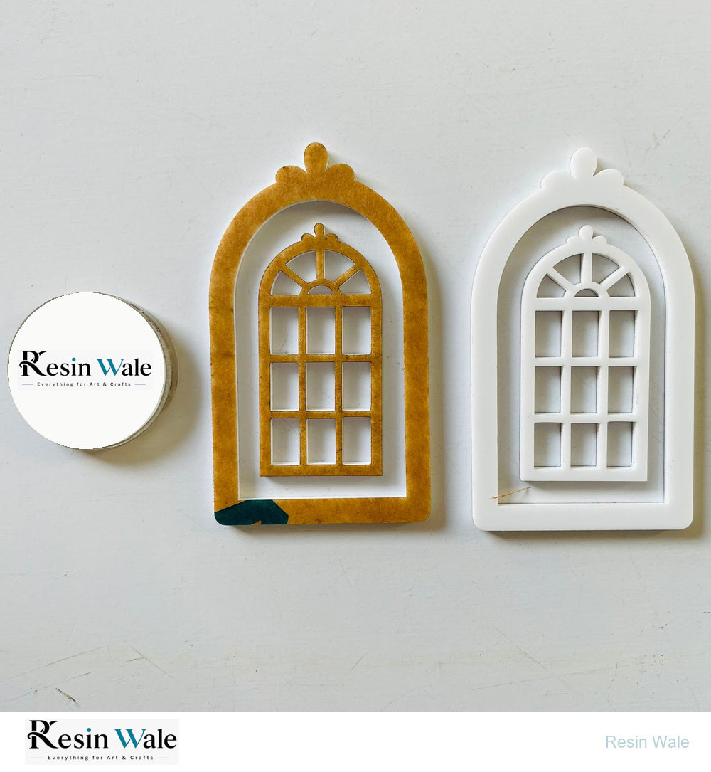 White Acrylic Window (A) (2pc) - Resin Wale