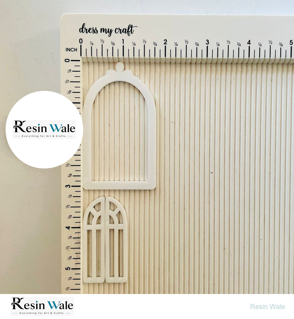 White Acrylic Window (B) (2pc) - Resin Wale