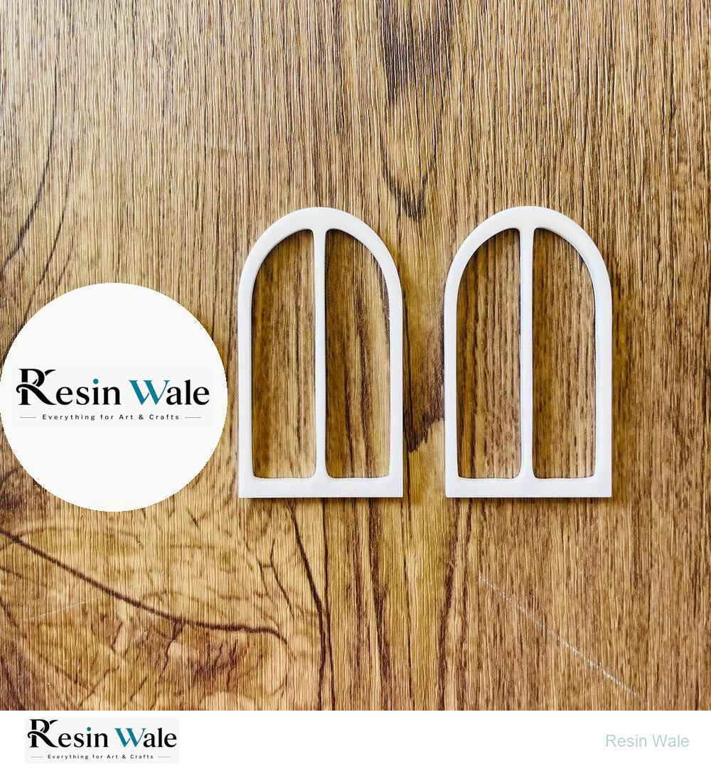White Acrylic Window (C) (2pc) - Resin Wale
